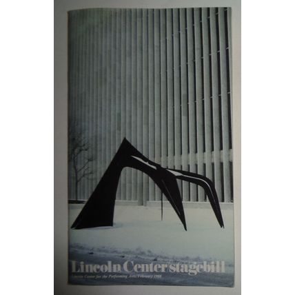 A LEONARD BERNSTEIN SONG CELEBRATION - STAGEBILL - 1988 - 70th Birthday Year