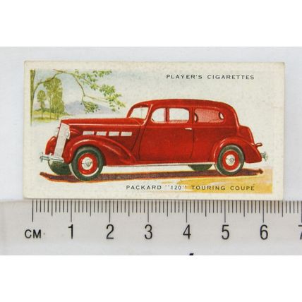 1937 Players Motor Cars 2nd series No. 34 Packard 120 Touring Coupe