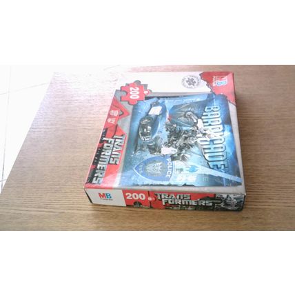 TRANSFORMERS: BARRICADE Jigsaw Puzzle (200 Piece) MB Puzzles (2007)