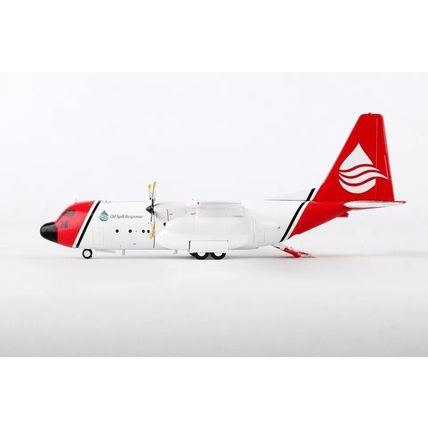 C-130A HERCULES OIL SPILL RESPONSE N121TG W/STD - INFLIGHT 200 IF130OSRA01 1/200