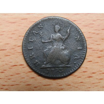 1773 GB Farthing George III Coin