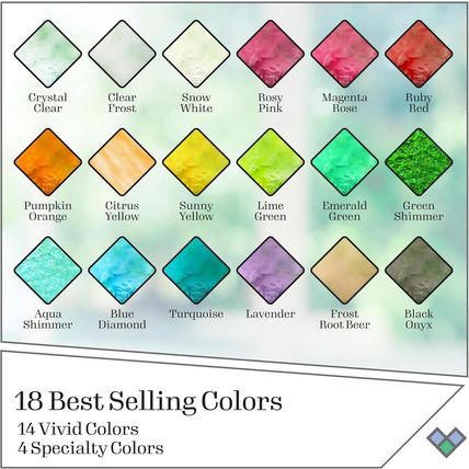 Gallery Glass Window Acrylic Craft Paint Set Formulated to Be Non-Toxic, Perfect