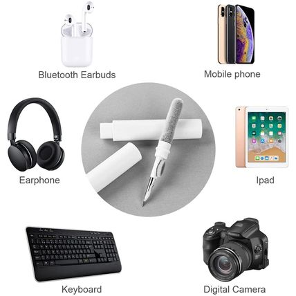 Earbuds Cleaning Kit Pen Brush Tool Set for AirPods Pro 1 2 3 Samsung Galaxy Bud