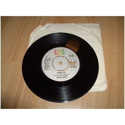 david bowie, china girl. 1983 7". emi america, ea 157