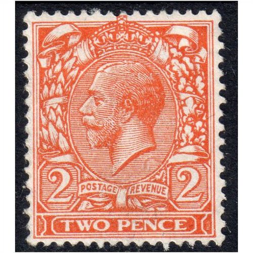 sg370 2d orange die 11 fine m/mint (B150)