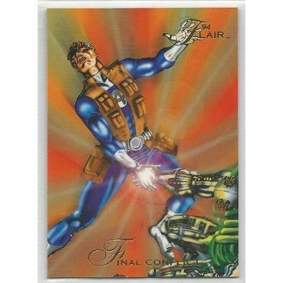 MARVEL 1994 FLAIR card # 126 FINAL CONFLICT
