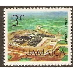 Jamaica 1972 3c Bauxite Industry Mounted Mint MM SG 346 Sc 345 postage stamp