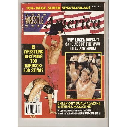 WRESTLE AMERICA FALL 1994 STING