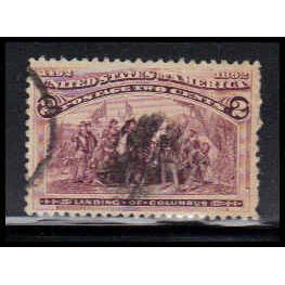 Used 231 2c Landing of Columbus Fine K0863
