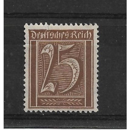 Germany.SG156 25pf Brown.Mounted Mint.Nov21