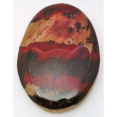 Indian Paint Stone Rhyolite Freeform Gemstone Cabochon 94