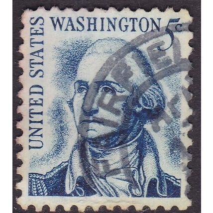 United States Postmark Fairfield Washington 5c VGC