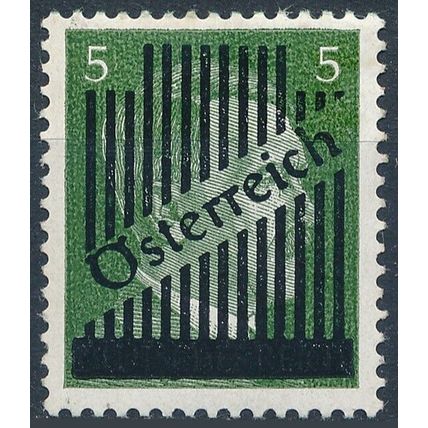 German optd: 5pf - Austria 1945 - NM H - MiNr 668 II