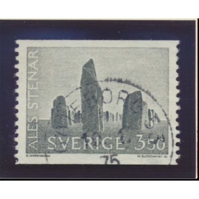 Sweden Stamp Scott #665, Used