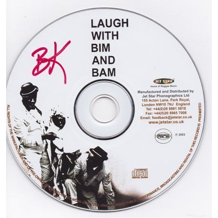 Bim And Bam* - Laugh With Bim And Bam (CD) (Mint (M)) - 3624936336