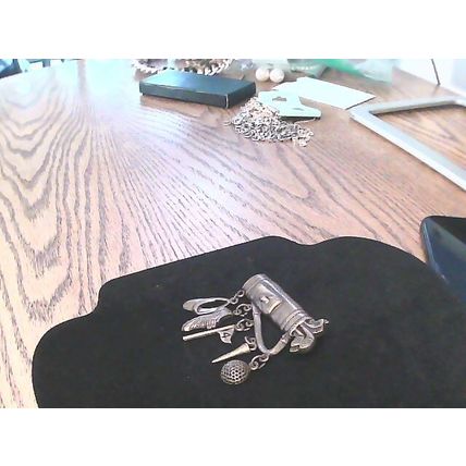 Vintage JJ Jonette Golf Club Bag Ball Pin Flag Shoe Charm Pewter Brooch Pin