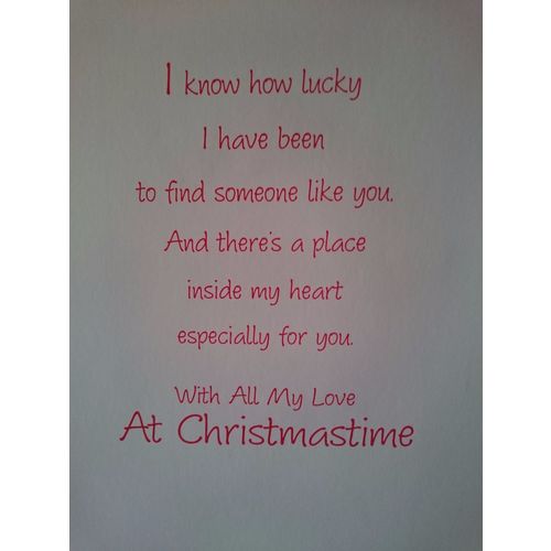 Large Christmas Cards - For My Boyfriend - 06
