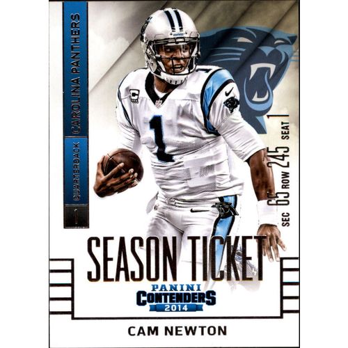 2014 Football Panini Contenders Cam Newton