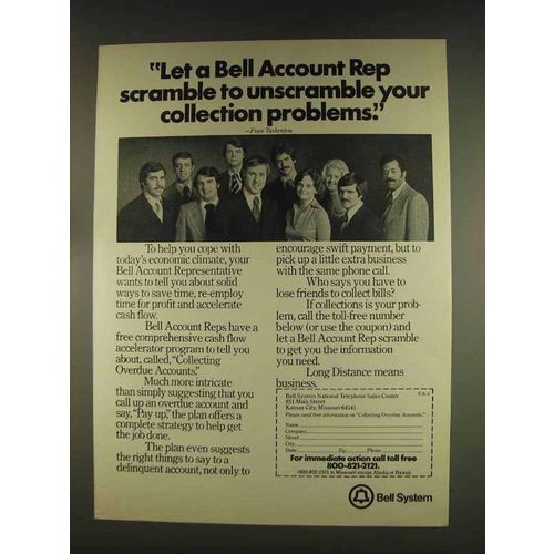 1976 Bell System Ad - Scramble to Unscramble
