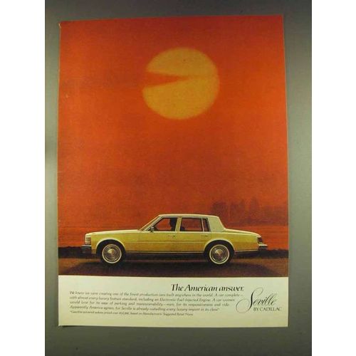 1976 Cadillac Seville Ad - The American Answer