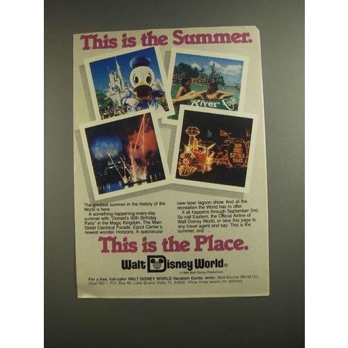1984 Walt Disney World Ad - This is The Summer