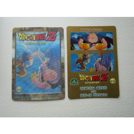 Giochi Preziosi 1989 Dragon Ball Z Serie Gold Lenticular Card Choice (e34)