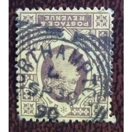 1887 GB Queen Victoria Jubilee Issue 3d SG202 fine used stamp Northampton