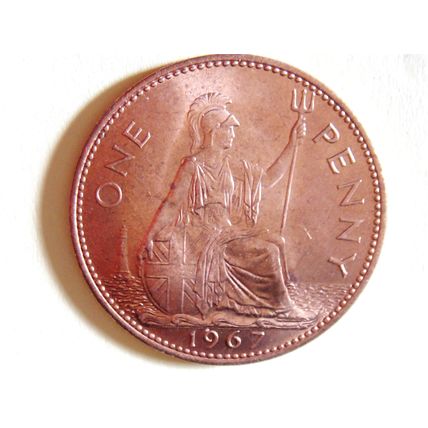 1967 Penny 1d 001