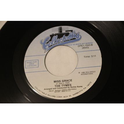 The Tymes 45-YOU LITTLE TRUSTMAKER/ MISS GRACE