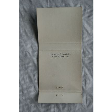 Matchbook cover Mr R. Zenere