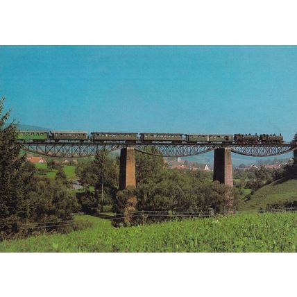 Eurovapor German Train 93 1394 1360 Weizen Blumberg Postcard