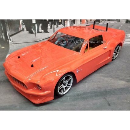 Custom Painted 1968 Ford Mustang Lightning EPX Drift 1/10 4WD RC Drift Car RTR