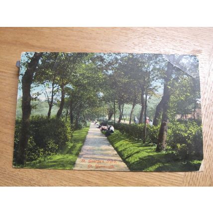 1919 fr Postcard - St George's Park, Great Yarmouth - Norfolk
