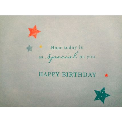 'FOR A GREAT DAD WITH LOVE ON YOUR BIRTHDAY' - BIRTHDAY CARD GREETING CARD