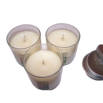 Yankee Candle Christmas Cookie Scented Small Tumbler Candle 7 oz each - Lot of 3