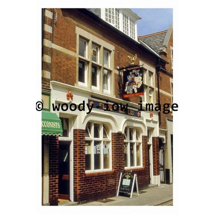 pu0130 - The Fleur De Lis Pub , Bedford , Bedfordshire - print