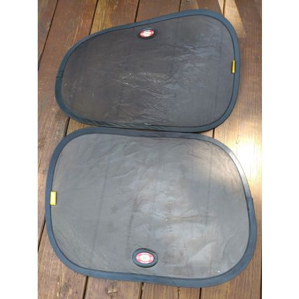 Columbia Summit Rush Backpack Diaper Bag Grey w/Changing Pad & Car Window Shades