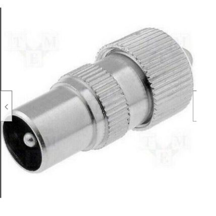 10 MALE Coax Aerial Plugs Sockets Connectors for TV