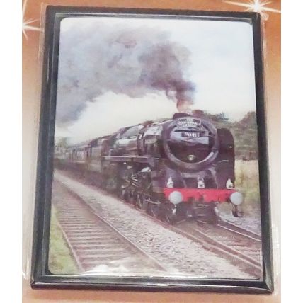 STEAM TRAIN fridge magnets 3D or Antique brass effect 8 choices