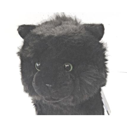 BLACK CAT 12" HAND MADE TOY PERSONALISED, GIFT WRAPPED OR AS IS