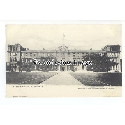 tq1532 - Surrey - The Staff College for British Soldiers, Camberley - Postcard