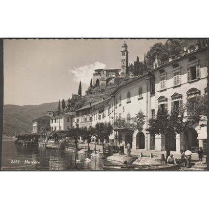 Morcote, Ticino, c.1950 - Rudolf Suter Foto-AK