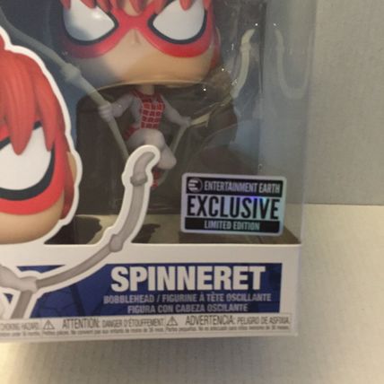 NEW Marvel Spinneret Exclusive Funko Pop Figure #1293