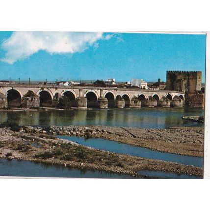 Cordoba Puente Romano Spain Picture card 10 x 7cm VGC