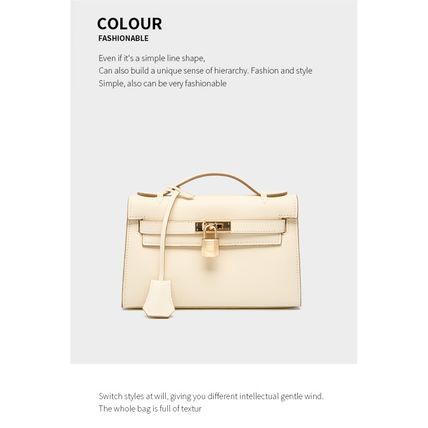 Genuine Leather Womens Handbags Top-handle Totes Satchel Shoulder Bag White