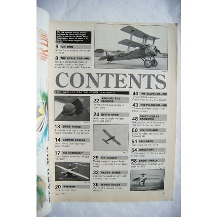 1991 Radio Modeller Magazine - June + plan