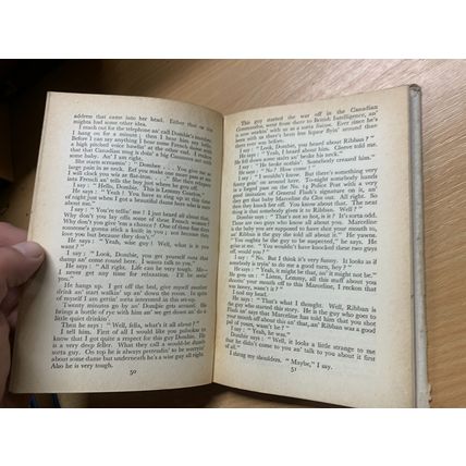 1947 PETER CHEYNEY "I'LL SAY SHE DOES!" FICTION HARDBACK BOOK (P3)