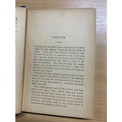 ANTIQUE E P ROE "THE OPENING OF A CHESTNUT BURR" FICTION BOOK (P3)