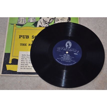 THE REGULARS Pub Songs rare Solitaire 10" vinyl LP UK public house drinking 1960