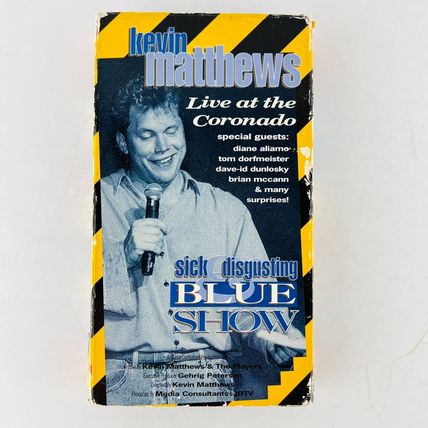 Kevin Matthews Live At the Coronado Sick & Disgusting Blue Show LOOP KevHead VHS